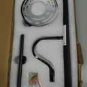 Hardwired Picture Light 12" LED Wall Art Light with Remote, 3CCT Dimmable Picture Lights for Wall, Gallery Art Lamp for Paintings Poster Light, 2700K-6500K Warm Nature White, 12W, Black