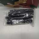 10" Christmas Candy Cane Lights (10PCS) for Landscape Decoration,Red & White Pathway Makers Lights (Include Stakes)