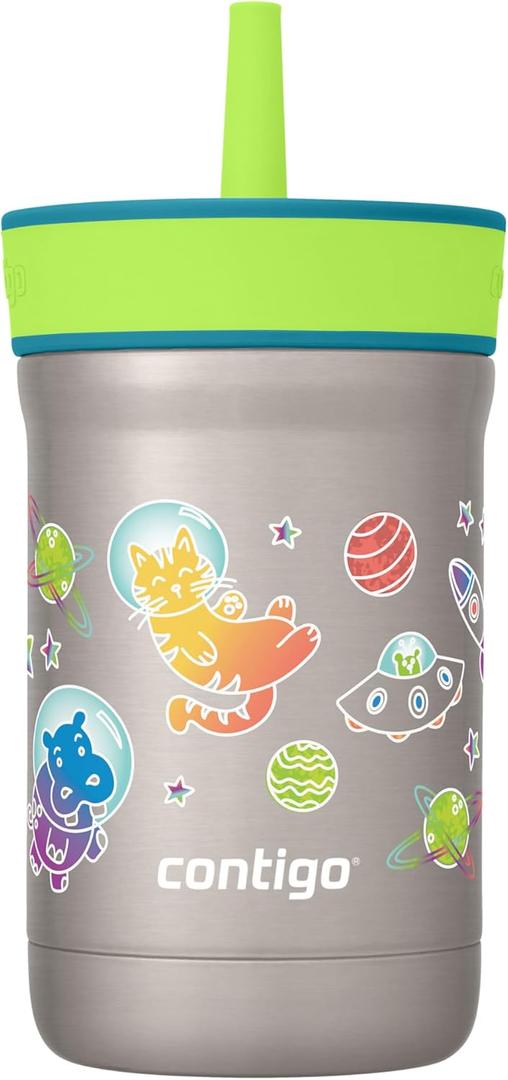 Contigo Leighton Straw Tumbler, 12 oz, Juniper (Spacecraft)