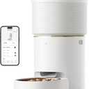 PETLIBRO Vacuum-Sealed Automatic Cat Feeders, 8L/34Cups Automatic Dog Feeder with 5G Wi-Fi, Automatic Cat Food Dispenser for Airtight Storage, Space Pet Feeder with 187mm Large Food Tray for Cat & Dog