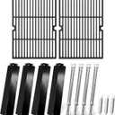 Adviace Replacement Parts for Charbroil 463268007 463268008 463268606 Grill Parts, Grill Grates, Heat Tents, Grill Burners and Carryover Tubes
