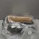 Christmas Placemats Set of 6 Round Greenery Place Mats Xmas Circular Artificial Wreath Dining Table Decor Winter Fake Plants Branches Mats for Kitchen Accessories (Norfolk and Powder Snow)