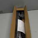 Black Curtain Rods for Windows 28 to 48 Inch - 1Heavy Duty Curtain Rod with Adjustable Brackets,Stainless Steel Metal Drapery Rods for Kitchen,Bedroom,Sliding Door