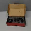 3/8" Winch Hook & Winch Cable Hook Stopper Sets, Heavy Duty Grade 70 Forged Steel Recovery Hook with Safety Latch, Included Allen Wrench,Max 37,478 Lbs, Black