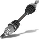 Front Left Driver Side CV Axle Shaft Assembly Fits for Ford Focus 2.0L 2012 2013 2014 2015 2016 2017 2018 (only fit Automatic Dual Clutch model), Replace for 66-2334