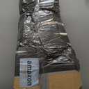 L Screen Baseball for Batting Cage | Baseball Pitching Net with Wheels-7 feet by 7 feet, 3.5 Inch by 3.5 Inch Cutout, Body Protector for Back Drive Lines Beisbol