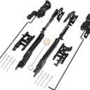 X AUTOHAUX Sunroof Track Assembly for Ford F150 F250 F350 F450 Expedition for Lincoln Navigator Mark LT Sunroof Track Repair Kit 02ESR1201ABK