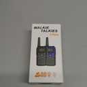 Walkie Talkies, MOICO Long Range Walkie Talkies for Adults with 22 FRS Channels, Family Walkie Talkie with LED Flashlight VOX LCD Display for Hiking Camping Trip (Orange 2 Pack)