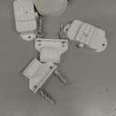 Reinforced 85 Inch Wide Retractable Dog Gate Extra Long Baby Gate with Support Rods  Prevent Crawling Under, Indoor Extra Wide Retractable Baby Gate Retractable Gate Outdoor Gates for Decks, White