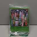 Kate Spade New York 500 Piece Puzzle for Adults, 22" x 22" Square, With Storage Box, City That Never Sleeps