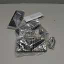 100% 304 Stainless Snow Blower Impeller Modification/Rubber Ki, 3/8inch 3-Blade Universal - Modifies 2-Stage Machine Including Installation Hardware, Repeated and Use Durable in Various Conditions (3)