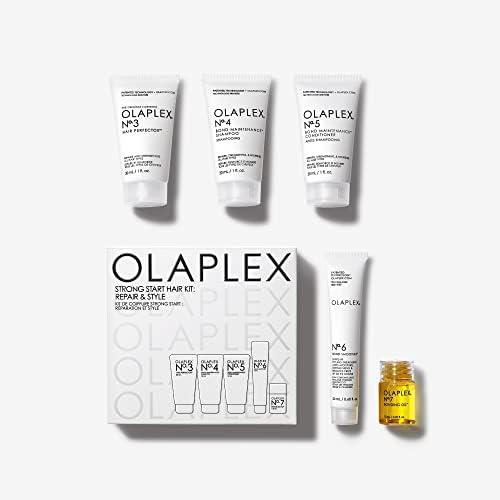 Olaplex Strong Start Haircare Kit: Repair & Style, No. 3, 4, 5, 6, 7, Strengthens & Adds Moisture, Frizz Control, Adds Maximum Shine, For All Hair Types, 2 Pack