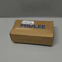 MIULEE Decorative Throw Pillow Covers for Couch Bed Livingroom 18x18 Inch Set of 2 Dusty Blue Boho Accent Throw Pllows Broadside Striped Patchwork Soft Corduroy Summer Coastal Pillowcases