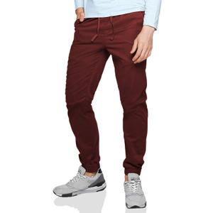 Match Men's Chino Jogger Pants (42, 6535 Wine Red)