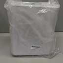 Anborry Bathroom Trash Cans with Lid Touchless Automatic Motion Sensor 4 Gallon Small Garbage Can, Smart Electric Plastic Narrow Garbage Bin for Living Room Bedroom Office Kitchen (White)