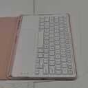CHESONA for iPad Air 11 Inch Case with Keyboard M3/M2 (2025/2024), 7-Color Backlight, Multi-Touch Trackpad, 2 Wireless Channels, for iPad Pro 11 (4th/3rd/2nd/1st Gen) & iPad Air 5th & 4th Gen, Pink