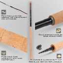Maxcatch Tenkara Fly Fishing Rod and Combo 7:3 Action, 9/10/11/12/13ft/Triple Zoom 8'10''/9'9''/10'6'',10'8''/11'10''/12'9''