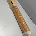 LazBlinds No Tools No Drill Cordless Bamboo Roman Shades, Light Filtering Window Treatment, Roll Up Bamboo Blinds for Windows 34'' W x 64'' H, Brown