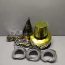 MOVINPE 2026 New Years Eve Party Supplies Bulk Serve 120 - New Year's Banner Backdrop Top Hats, Cone Hats, Tiara, Glasses, Leis, Horns, Blowouts, Noiese Makers, Event Party Favors