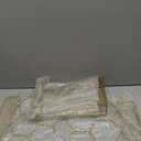 Countertop Wine Rack - 6 Bottle with Cork Storage Freestanding Modern Gold Metal Wine Rack - Tabletop Wine Holder Stand for Cabinet, Pantry, Wine Bottle Storage