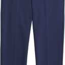 Van Heusen boys Flex Stretch Flat Front Dress Pants (Blue) Size 8