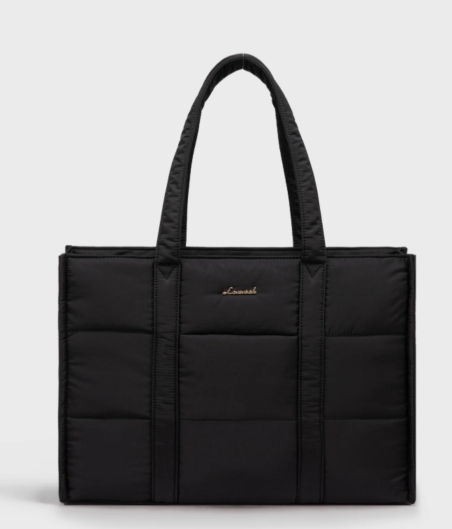 Loveook Puffer Tote Bag, 17"