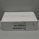 Rubtlamp 200Pcs Gold Plastic Dessert Plates,White Appetizer Platos with Gold Disposable Forks, Fancy Small Dessert/Cake Plates Include 100pcs 7.5" Salad Platos, 100pcs 7.6" Plastic Forks for Party