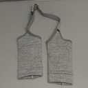 MANON ROSA Dog Elbow Pads  Knee Wrap Front Leg Sleeves for Large Dogs, Wound Protection & Anti-Licking Brace for Injured Legs or Joints (Sleeve Length 9inches, Suit. Wt 55-66lbs, Large, Gray) (Grey)