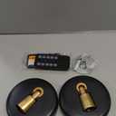 Spot Lights Indoor RGB Spotlight: Rechargeable Color Changing Wireless Uplights Indoor - Plants Tree Artwork Model Picture Display Accent Lighting for Home Decor Homeowners (2 Pack (RGB))