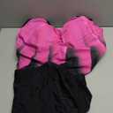 Arolina Tankini Swimsuits for Women Tummy Control Two Piece Bathing Suits Flowy Swim Tops with Boy Shorts (18 Plus, Rose Red)