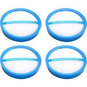 Fette Filter - Vacuum Filter Compatible with Select Hoover Vacuums. Compare to Part # 440010894 - Pack of 4