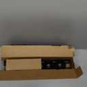 Zeerobee Curtain Rods for Windows 16 to 28, 1 Inch Industrial Wrap Around Black Curtain Rod, Indoor/Outdoor Room Divider Adjustable Drapery Pole, 16"-28"