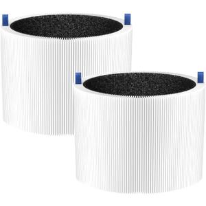 Leadaybetter 2 Pack 211i Max Replacement Filter for Blueair Blue Pure 211i Max Air Purifiers, True HEP-A Air Filter for Blue Pure 211i Max, Compare to part #F2MAX