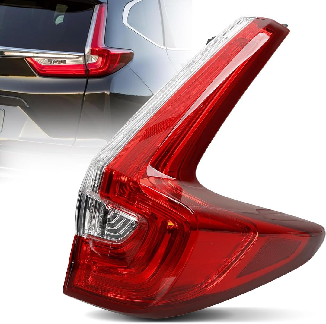 Tail Light Assembly Compatible with Honda CRV 2017 2018 2019 - LED Brake Tail Light Replace for HO2805113|33500-TLA-A01 - Passenger Right Outer Rear Side