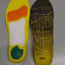 Hiking Low/High/Medium Arch Support Insoles Inserts for Men & Women Hikers for Hike Boots & Shoes-High Arch, Large