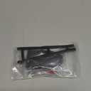 1/10 Scale Aluminium Truck/Tow Truck Crane Arm Kit, 1/10 RC Capra Truck and Tow Build Kit Updates, for 1/10 RC Crawler Axial Capra 1.9UTB Trail Buggy Upgrade Parts (Black)