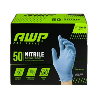 AEP Nitrile Disposable Gloves 50ct Fits Most