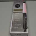 Remington CI9538 Pro 1"-1.5" Pearl Ceramic Conical Curling Wand, Digital Controls + 10 Heat Settings, Black/Pink