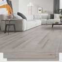 Peel and Stick Floor Tile, 36 Tiles 36"x 6" Fertile Oak Wood Grain Peel and Stick Tile, Vinyl Flooring Cover 54 sq. ft, DIY Peel and Stick Flooring for Bedroom, Kithen and Living Room