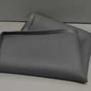 URMONA Waterproof Silicone Under Sink Mat 31'' x 22'' Shelf Liner for Kitchen and Bathroom, Cabinet and Counter Protector, Storage and Organizers, Litter Mat, Pet Cat Puppy Essentials(Dark Grey)