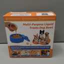 Dog Lick Bowl Slow Feeder with Rolling Ball & Suction Base