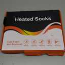 Heated Socks - 6000mAh Rechargeable Heated Socks for Men Women - Up to 10 Hours - APP-Controlled Electric Socks - 4 Heating Settings - Washable Winter Foot Warmer Socks