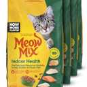 Meow Mix Indoor Health Dry Cat Food, 3.15 Pound Bag (Case of 4)
