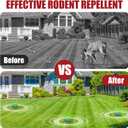 Deer Repellent Ball 12 Pcs: Effective Deer Deterrent for Garden, Protect Your Plants with Powerful Repellents Deer for Flowers, Shrubs & Trees