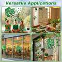 3 Pcs Large St. Patrick's Day Window Clings, PVC Static Cling Stickers Shamrock Leprechaun Pot of Gold Horseshoe Design 13 7 x 33 4 Inch Repositionable Clings for Windows Mirrors Glass