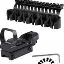 GOTICAL Side Saddle Shell Holder for Mossberg 500/590/Shockwave Series Shutguns, 6 Shells Carrier, 13 Slot Mount
