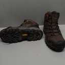 NORTIV 8 Men's Ankle High Waterproof Hiking Boots Outdoor Lightweight Shoes Trekking Trails Armadillo (10, Brown/Black/Tan)