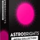Astrobrights Mega Collection, Colored Paper, Bright Pink, 625 Sheets, 24 lb/89 gsm, 8.5" x 11" - MORE SHEETS! (91674)