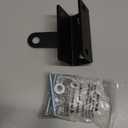 Universal Snowmobile Bumper Hitch Kit - Adjustable Heavy-Duty Steel Sled Trailer Towing Hook Kit Compatible with Polaris, Ski-Doo, Yamaha, Arctic Cat Tongue Type Snowmobile and More