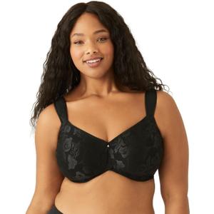 Wacoal Women's Awareness Full Figure Underwire Bra (36DDD, Black)